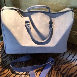 Rare ! Lulu dharma weekender powder blue bag